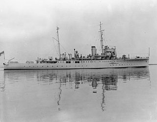 HMS <i>Dundee</i> (L84) Sloop of the Royal Navy