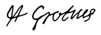 Hugo Grotius, podpis (z wikidata)
