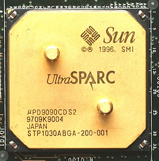 <span class="mw-page-title-main">UltraSPARC</span> Microprocessor developed by Sun Microsystems