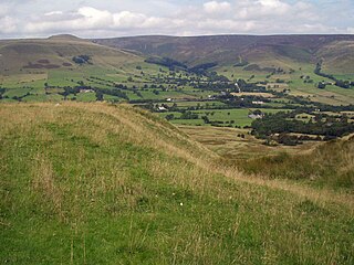 Kinder Scout Mountain in the United Kingdom