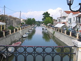 Canal in Lefkimmi