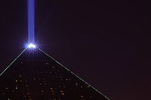 Light beam, Luxor, Las Vegas (6433695339).jpg