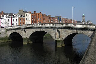 <span class="mw-page-title-main">Mellows Bridge</span> Bridge over the River Liffey in Dublin, Ireland