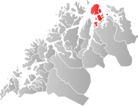 Localisation de Skjervøy