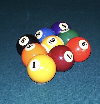 <span class="mw-page-title-main">Nine-ball</span> Type of cue sport