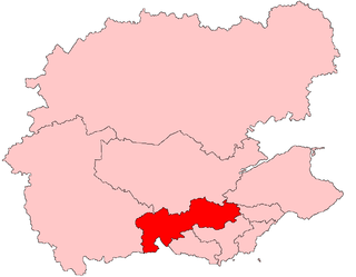 <span class="mw-page-title-main">Ochil (Scottish Parliament constituency)</span> Region or constituency of the Scottish Parliament