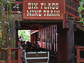 Mine Train in Six Flags Over Texas