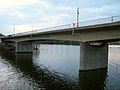 die neue Baumgartenbrücke, erbaut 1989