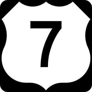 <span class="mw-page-title-main">U.S. Route 7 in Massachusetts</span> Section of U.S. Highway in Massachusetts, United States