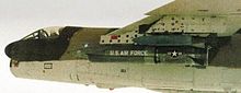 ASALM Propulsion Test Vehicle on an A-7 ASALM PTV.jpg