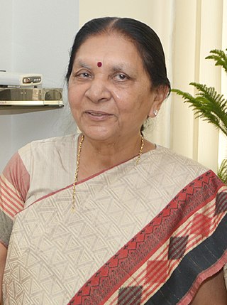 <span class="mw-page-title-main">Anandiben Patel</span> 20th Governor of Uttar Pradesh (born 1941)