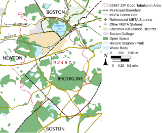 <span class="mw-page-title-main">Chestnut Hill, Massachusetts</span> Region in Massachusetts, United States