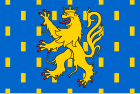 Flagge der früheren Region Franche-Comté