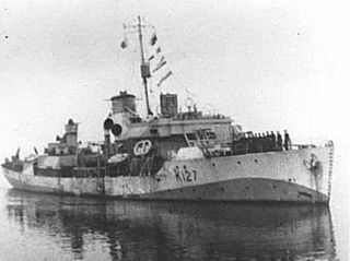 HMCS <i>Algoma</i> Flower-class corvette