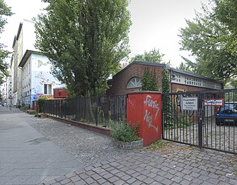 Mit Helga Schmidt-Thomsen: Jugendfreizeitheim, Reichenberger Straße 44/45