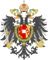 Petites armoiries de l'empire d'Autriche en 1815.
