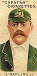 Joe Darling, australisk cricketkapten, tidigt 1900-tal