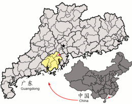 Jiangmen – Mappa