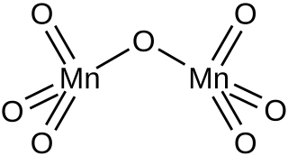 <span class="mw-page-title-main">Manganese heptoxide</span> Chemical compound