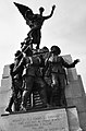 George William Hill (sculptor)'s Sherbrooke War Memorial (1926) commemorating the First World War at King Street in Sherbrooke, Quebec Canada