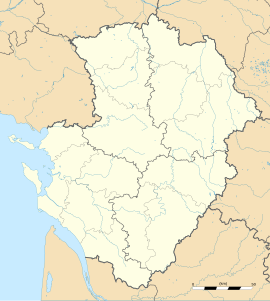 Mauléon trên bản đồ Poitou-Charentes