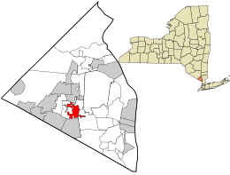 Location in Rockland County and the state of New York.