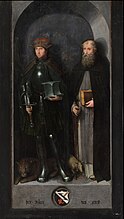 Saint Adrian and Saint Anthony, c. 1520, Eesti Kunstimuuseum (Niguliste), Tallinn.