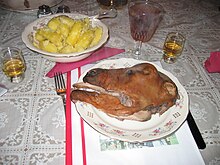 Sheep's head
, burned (to remove the hairs), salted, smoked and cooked Smalahove01.JPG