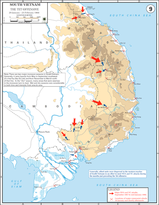 <span class="mw-page-title-main">Tet Offensive</span> Military campaign during the Vietnam War (1968)