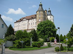 Montbéliard, château et musée du Château des ducs de Wurtemberg.