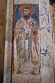 Wall paintings inside the Church of Akhtamar, Van lake, Turkey