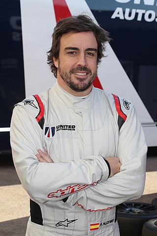 <span class="mw-page-title-main">Fernando Alonso</span> Spanish racing driver (born 1981)