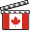 Canada film clapperboard.svg