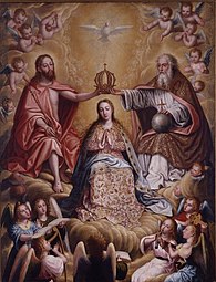 Coronation of the Virgin; 1603–27, 256 × 198 cm, Museo de Bellas Artes de Granada.