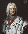 Franz Georg von Schönborn-Buchheim (1682–1756) Kurfürst und Erzbischof von Trier und Fürstabt von Prüm (1729–1756), Fürstbischof von Worms (1732–1756), Fürstpropst von Ellwangen (1732–1756)