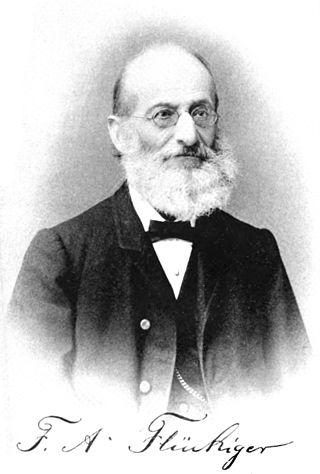 <span class="mw-page-title-main">Friedrich August Flückiger</span> Swiss pharmacist, chemist and botanist (1828–1894)