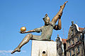 Figur am Gauklerbrunnen (Grüner Markt)