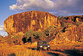 Driving near Red Lily Lagoon, Gunbalanya