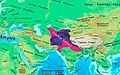 Kushan Empire (30-375 AD) in 127-150 AD.