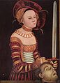 Lucas Cranach l'Ancien, Judith à la tête d'Holopherne, troisième décennie du XVIe siècle, San Francisco, California Palace of the Legion of Honor.