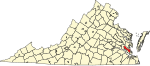 State map highlighting York County