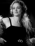 Thumbnail for File:Marlene Dietrich in Morocco trailer crop.JPG