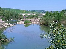 Miscano river near Montecalvo train station. Miscano river.jpeg