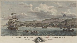 Mouillage de Basse-Terre en Guadeloupe en 1776.jpg