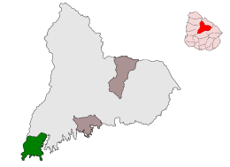 Paso de los Toros – Mappa