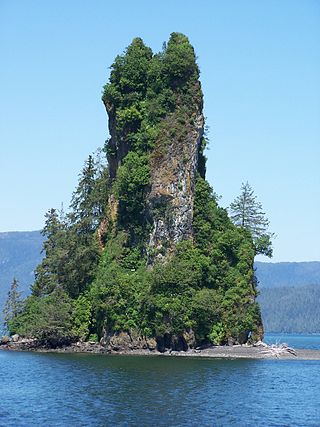 <span class="mw-page-title-main">New Eddystone Rock</span> Island in the Alaska, United States