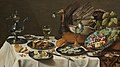 Still Life with Turkey Pie, 1627, Rijksmuseum, Amsterdam.