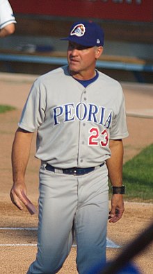 Ryne Sandberg has the most wins among National League second basemen with seven Silver Slugger Awards. Ryne Sandberg.jpg