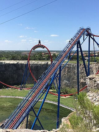 <span class="mw-page-title-main">Superman: Krypton Coaster</span> Roller coaster in Texas, U.S.