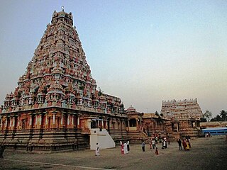 <span class="mw-page-title-main">Kampaheswarar Temple, Thirubuvanam</span> Shiva temple in Tamil Nadu, India